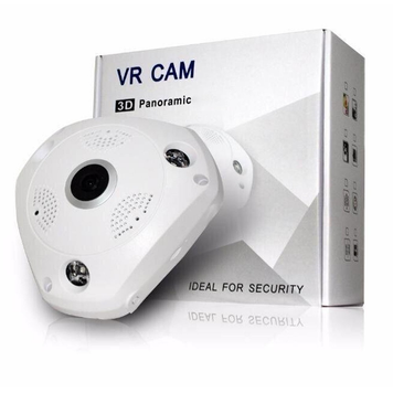 Стельова IP камера відеоспостереження CAMERA V300 VRCAM панорамна з ик підсвічуванням Біла andopt-217 фото